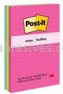 Post-it&trade; Notes 660-3AN 4 in x 6 in Cape Town Collection 3M 7100063131