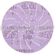 3M&trade; 7100064177 5" 180+ Grit 775L Cubitron&trade; II Hookit&trade; Clean Sanding Film Disc