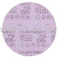 3M&trade; 7100064271 6" 220+ Grit 775L Cubitron&trade; II Hookit&trade; Clean Sanding Film Disc