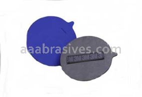 3M&trade; 7100067514 6 x 1/8 Stikit&trade; Blue Face Disc Hand Pad 45198