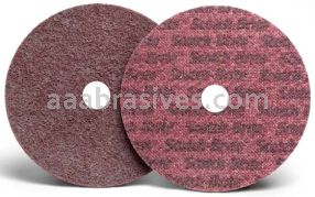 3M&trade; 7100075576 4-1/2 x 7/8 A-MED Scotch-Brite&trade; AL Surface Conditioning Disc