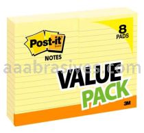 Post-it&trade; Notes 660-8PK 4 in x 6 in 3M 7100075820