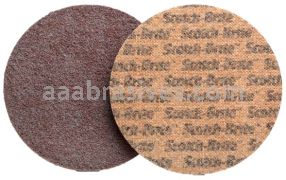 3M&trade; 7100075889 4" A-CRS Scotch-Brite&trade; AL-DH Surface Conditioning Disc