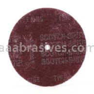 3M&trade; 7100081369 4 1/2 x 7/8 T27 6 C MED Scotch-Brite&trade; Deburr and Finish PRO Unitized Disc