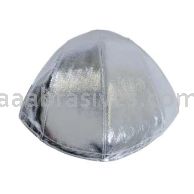3M&trade; 7100082486 FC1-AL Elevated Temperature Aluminum Front Helmet Cover Silver
