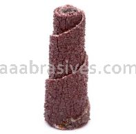 3M&trade; 7100085775 3/8 x 1 x 1/8 80 Grit X-wt 341D Full Tapered Cartridge Roll