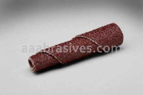 3M&trade; 7100085777 3/8 x 1-1/2 x 1/8 60 Grit X-wt 341D Full Tapered Cartridge Roll