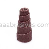 3M&trade; 7100085779 1/2 x 1 x 1/8 100 per case P120 Grit X-wt 341D Full Tapered Cartridge Roll
