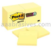 Post-it&trade; Super Sticky Notes 622-12SSCY 1 7/8 in x 1 7/8 in 3M 7100087060