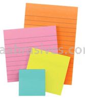 Post-it&trade; Super Sticky Notes 4622-SSMIA Multi Sizes Miami Collection 3M 7100088896
