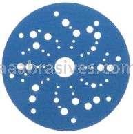 3M&trade; 7100090976 5” #120 Grit Hookit&trade; Blue Abrasive Disc 321U Multi-hole
