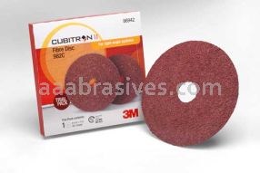 3M&trade; 7100094359 4-1/2 x 7/8 36+ Grit 982C Cubitron&trade; II Fibre Disc