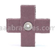 3M&trade; 7100094562 3 x 3 x 1 80 Grit X-wt 341D Cross Pad