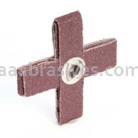 3M&trade; 7100094563 2 x 2 x 1/2 80 Grit X-wt 341D Cross Pad