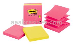 Post-it&trade; Pop-up Notes 3301-3AU-FF 3 in x 3 in 3M 7100097986