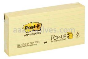 Post-it&trade; Pop-up Notes R335 3 in x 3 in 3M 7100098629