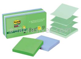 Post-it&trade; Super Sticky Pop-up Notes R330-10SST 3 in x 3 in 3M 7100099196