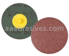 3M&trade; 7100100991 4" 80+ Grit TR 782C Roloc&trade; Fibre Disc