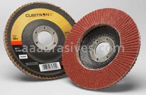 3M&trade; 7100104601 5 x 7/8 40+ Grit 969F T29 Cubitron&trade; II Flap Disc