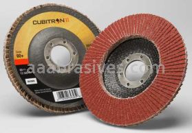 3M&trade; 7100104602 5 x 7/8 60+ Grit 969F T29 Cubitron&trade; II Flap Disc