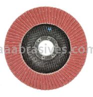 3M&trade; 7100104881 7 x 5/8-11 80+ Grit 969F T29 Giant Cubitron&trade; II Flap Disc