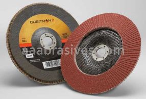 3M&trade; 7100104909 7 x 7/8 60+ Grit 969F T29 Cubitron&trade; II Flap Disc