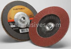 3M&trade; 7100104915 7 x 5/8-11 40+ Grit 969F T27 Cubitron&trade; II Flap Disc
