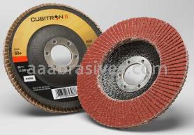 3M&trade; 7100104928 5 x 7/8 80+ Grit 969F T29 Cubitron&trade; II Flap Disc
