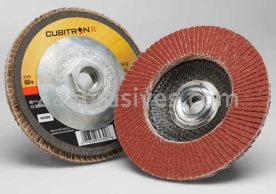 3M&trade; 7100104936 5 x 5/8-11 60+ Grit 969F T29 Cubitron&trade; II Flap Disc