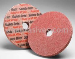 3M&trade; Scotch-Brite&trade; 7100106741 6 x 1/4 x 7/8 9C XCS+ Rapid Cut Unitized Wheel