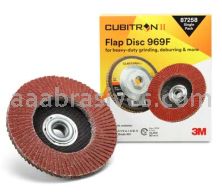 3M&trade; 7100109866 4-1/2 x 5/8-11 40+ Grit 969F T27 Cubitron&trade; II Flap Disc