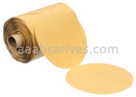 3M&trade; 7100111129 5" P180 Grit A-wt 210U Stikit&trade; Paper Disc Roll