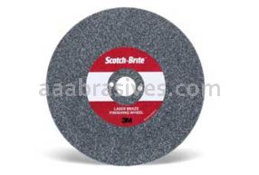3M&trade; 7100115937 4 x 3.2mm x 3/8 Scotch-Brite&trade; Laser Braze Finishing Wheel