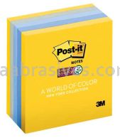 Post-it&trade; Super Sticky Notes 654-5SSNY 3 in x 3 in 3M 7100137063