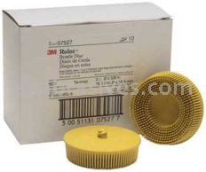 3M&trade; 7100138170 3 x 5/8 07527 Tapered MED Scotch-Brite&trade; Roloc&trade; Bristle Disc