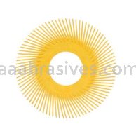 3M&trade; 7100138194 6” T-A 80 Grit Refill Scotch-Brite&trade; Radial Bristle Brush Replacement Disc