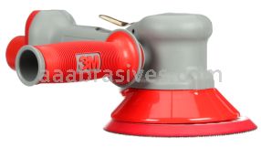 3M&trade; 7100138198 6" Elite Self-Generated Vacuum 2-Hand Random Orbital Sander 28335 3/8" Orbit