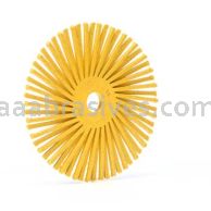 3M&trade; 7100138324 3 x 3/8 80 80 Grit Scotch-Brite&trade; Radial Bristle Disc