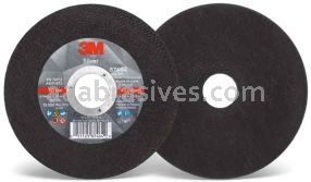 3M&trade; 7100139226 4-1/2 x .040 x 7/8 Type 1 Silver Cut-Off Wheel 87464