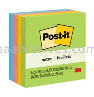 Post-it&trade; Notes 654-5UC 3 in x 3 in Jaipur Collection 3M 7100144883