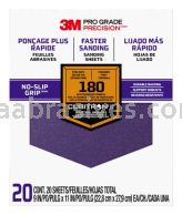 3M&trade; 7100149989 9 x 11 180 Grit Fine Pro Grade Precision&trade; Faster Sanding Sheets