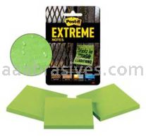 Post-it&trade; Extreme Notes EXTRM33-3TRYGN 3 in x 3 in 3M 7100154154