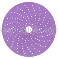 3M&trade; 7100155285 6" 220+ Grit Cubitron&trade; II Hookit&trade; Clean Sanding Abrasive Disc