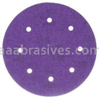 3M&trade; 7100155305 8" 80+ Grit Cubitron&trade; II Hookit&trade; Clean Sanding Abrasive Disc