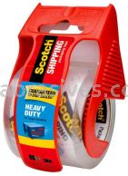 Scotch&trade; Heavy Duty Shipping Packaging Tape 142L 48 mm x 25.4 m 3M 7100158237