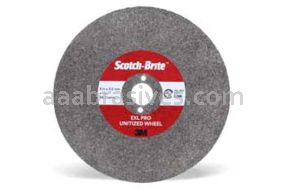 3M&trade; 7100159575 8 x 4.2 mm x 1-1/2 Scotch-Brite&trade; 8 A/O CRS EXL PRO Unitized Wheel