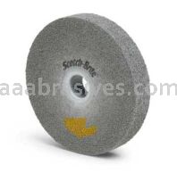 3M&trade; 7100159581 4 x 2 x 1 Scotch-Brite&trade; 9 S/C Fine EXL PRO Deburring Wheel