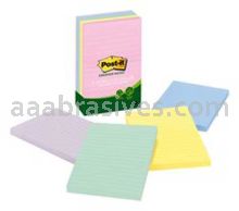Post-it&trade; Greener Notes 660-RP-A 4 in x 6 in Helsinki Collection 3M 7100160497