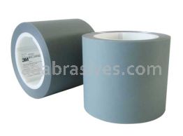 3M&trade; 7100166894 18 x 200 ft x 3 9 Micron 3 MIL 461X Lapping Film