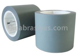 3M&trade; 7100166895 4 x 300 ft x 3 9 Micron 3 MIL 461X Lapping Film